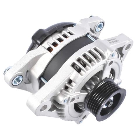 Alternator Replacement Compatible With Hyundai Santa Fe Genesis Kia Sedona Sorento 150A 12V CW 6 Groove Pulley 37300-3C510 37300-3C520