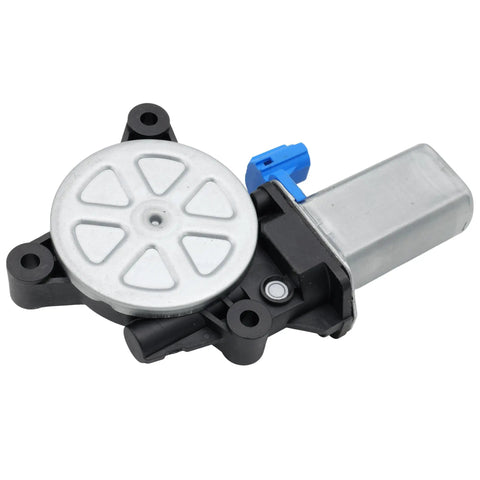 Front Left Driver Side Power Window Lift Motor For 2011 To 2015 Hyundai Sonata And 2011 To 2016 Elantra close-up view showing socket and metal casing.