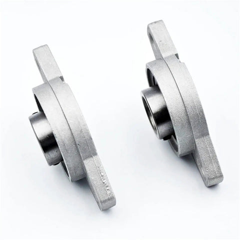 Total Beast Two Piece Zinc Alloy Pillow Block Bearings With Solid Chrome Steel Inserts That Rock Smooth And Quiet On Your Machinery Shafts Without No Wobble Plus Tough Load Capacity And Self Alignment Features You Can Trust For Heavy Duty Work. 17mm set