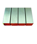 Four Pieces Of 1x1 Inch 6061 T6 Aluminum Square Bar Four Inch Long Extruded Machining Stock For Weldable DIY Projects Prototyping
