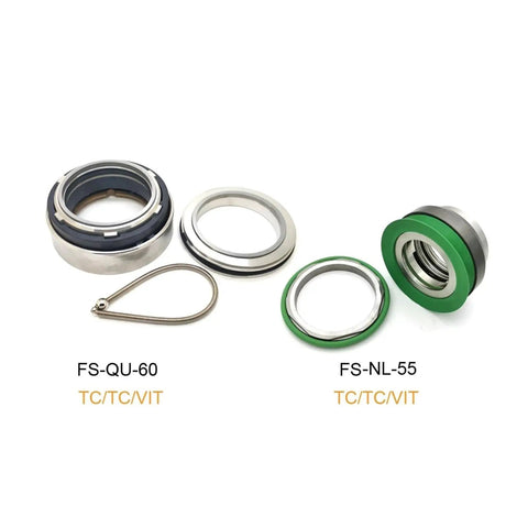 Spare Parts Upper Seal 60mm And Lower Seal 55mm Kit For Pump TC And VIT Models, Easy Install With Simple Tools, Quick Downtime Reduction, Reliable Maintenance Seal Set For Daily Pump Sealing And Cost Saving. Pump seal kit with 60mm and 55mm TC/VIT rings