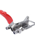 Heavy Duty Stainless Steel Toggle Latch Clamp With Adjustable Design And A劲 Solid 496lb Holding Force Makes It Perfect For Secure Storage, Heavy Equipment, Or DIY Projects That Need A Reliable Locking Mechanism red handle