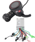 48V Brushless Motor Controller With LCD Display For Electric Vehicles High Efficiency Speed Control System with wiring harness.