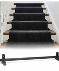 Grab These Vintage Brass Stair Rods With Non-Slip Grip To Keep Your Carpet Runners Secure And Add Some Serious Style Points To Your Home Or Office While Making Every Step Safer. 1.6cm brass stair rod on carpet runner