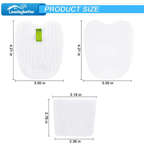 Shark Rocket DuoClean Vacuum Filter Replacement Set Must Have For HV380 HV380C HV380W vacuum filter sizes diagram