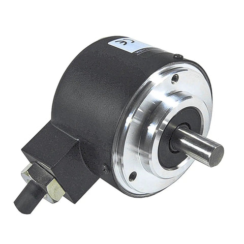 Rugged Built-To-Last Absolute Rotary Encoder TRD-NA1024NW And TRD-NA360NW NWF5M PNP Output, Stainless Steel Shaft, Waterproof Metal Shell