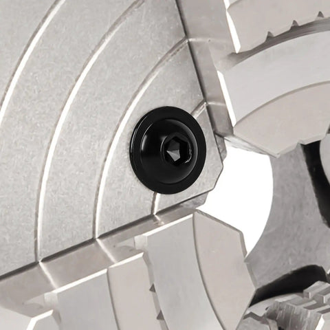 Flanged Button Head Socket Cap Screws M6 X 16mm, 25 Pack, Heavy Duty Stainless Steel 304, Black Finish in mechanical assembly