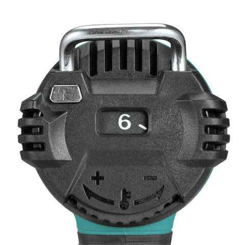 Close-up of dial on Cordless Heat Gun With Variable Temperature Up To 1022F And Dual Airflow 4.2 to 7.1 CFM, Trigger Lock-On