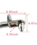 Built Tough Steel Shelf Support Pegs With 5mm Pins 10 Pack Heavy Duty Cabinet Hardware For Kitchens And Bookshelves Ridiculously Sturdy close-up image with dimensions.