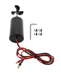 Underwater Thruster For RC Boats With 545 50T 3 Blade Propeller, wires, and screws for DIY Micro ROVs and Submarines CW.