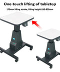 Professional Electric Optometry Lift Table With Motorized Height Adjustment And Smooth One-Button Control For Eyeglass Shops featuring adjustable height 650-820mm.
