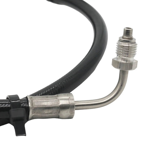 Hydraulic Power Trim Hose Replacement for Marine Volvo Penta SX Series Boats with metal connector detail.