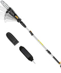 Cordless Pole Saw With 20V Max Battery Compatibility, 14.8 Ft Reach Electric Pole Saw With 4 Angle Adjustable Head