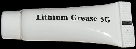 Tube of Lithium Grease 5G from Pro Grade Clock Oil Kit For Cleaning And Lubing Movements, Complete Home Clock Care Set