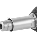 Close-up of stainless steel nozzle on High-Power 1600W 110V Hot Air Welder Gun For Plastic Welding, Adjustable 40 To 600 C