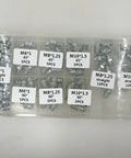 Super Cool 260 Piece Grease Fitting Kit With Galvanized Iron Material For Cars Including Straight And Angled Zerk Nipples To Level Up Your Auto Maintenance Game Smoothly. 260-piece galvanized iron grease fitting kit in labeled storage case