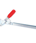 Lengthened Toggle Clamp for Woodworking Jigs and Fixtures, Quick Release Toolbox Latch, heavy duty, ergonomic red lever