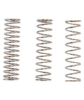 Game Changer 304 Stainless Steel Coffee Machine Pressure Springs in a 3 pack, designed for improved water flow in espresso makers.
