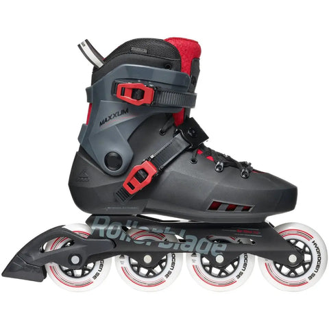 Maxxum Xt Inline Skates For Fitness, City Cruising, And Recreational Skating With Premium Liner on wheels