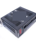 110ST 240V AC Single-Phase Permanent Magnet Servo Motor With Driver for Industrial Control Systems, black metal housing.