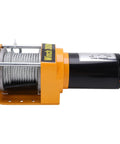 Cool 12V Electric Winch Kit Slams Out 3000Lbs With Durable 5mm X 10m Rope And Smooth 4 Way Roller Fairlead, electric winch motor and rope.