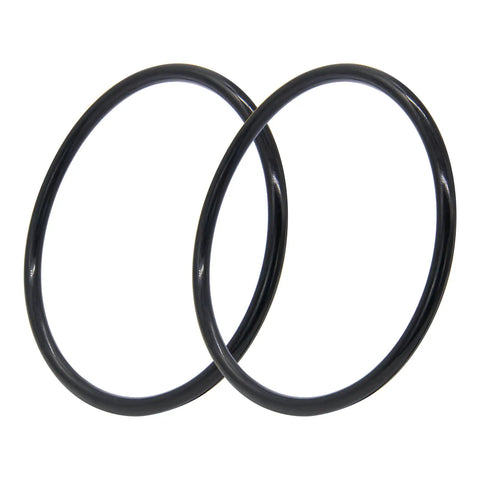 Two Pack O Ring Replacement Set For Pentair Rainbow Chlorinator Fits R172009 And O283 Compatible With Models 300 302 19 29 29X 320 And 322 Durable Rubber Compound Gasket, black rubber O-rings
