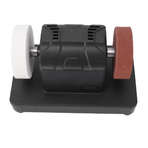 Oreillet 3 Inch Cordless Mini Bench Grinder With Speed Control Up To 6000 RPM for precise sharpening and polishing tasks.