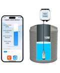 Smart WiFi Water Level Sensor For Tanks With Ultrasonic Detection Up To 10m Keep Tabs On Your Tanks From Anywhere with smartphone app