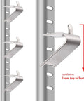 32 Pack Refrigerator Shelf Clips Set For Freezer And Cooler Shelves No Fuss Easy Install Durable Stainless Steel Fridge Parts