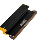 Pro Grade 16 Inch Drywall Skimming Blade with Extruded Aluminum Back and European Stainless Steel Blades, High Impact End Caps