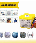 40 Pack 6V 4400mAh BR-2/3AGCT4A Non-Rechargeable Lithium Battery With Brown Plug For Fanuc A98L-0031-0025 CNC System shown in applications