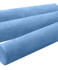 Three pieces of Blue Railroad Chalk For Temporary High-Visibility Marks On Tough Surfaces 7/8 Inch Tapered By 4 Inch Long.