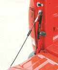 Tailgate Assist Kit For Ram 1500 2002 To 2008 And Ram 2500 3500 2003 To 2009 Easy Bolt On Install showing red truck bed corner