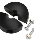Ball Stopper For Three Eighths Inch ID Air Hose Reel, Adjustable Hose Bumper with screws, black plastic material, 14mm hole