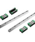Beefy CNC Linear Rail Kit 2 Pieces HGR20 700mm 20mm Fully Supported Slide Guide Shaft With HGH20CA Bearing Blocks for DIY Routers