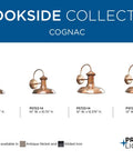 Brookside Outdoor Wall Lantern Light Brown Finish, farmhouse style, train station inspired, various sizes and LED option.