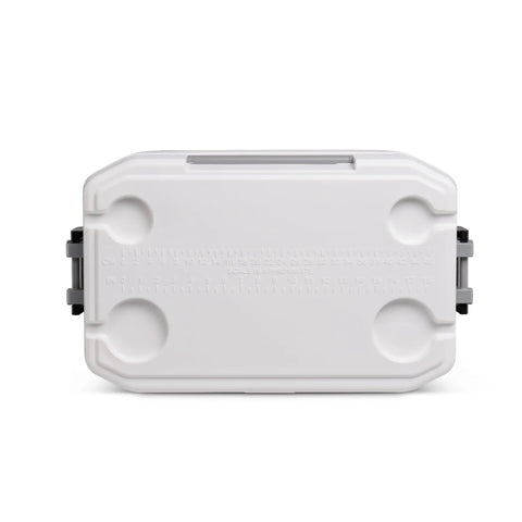 54 Qt Marine Ultra Cooler With UV Protection, Non Slip Swing Up Handles, Durable Stainless Steel Hinges, Tight Seal, Ice Retention, top view