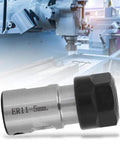 High Precision CNC Milling Holder With Straight Shank Chuck Collet 5mm Size in a machining setting