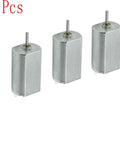 Three 180 High Speed DC Micro Motors 3 to 6V 5000-18000RPM for RC boats, model cars, and DIY toys, pack of 3.