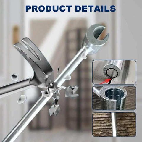 Close-up of Heavy Duty Door Hinge Adjustment Tool For 14 To 25 Mm Doors, showing wrench and spanner design details.