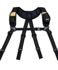 Rugged Tool Apron With Padded Shoulders, DriLex Comfort Fabric, Secure Hook And Loop Attachments For Builders' Apron