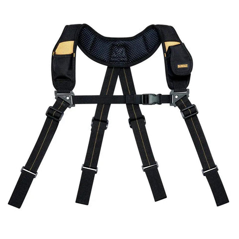 Rugged Tool Apron With Padded Shoulders, DriLex Comfort Fabric, Secure Hook And Loop Attachments For Builders' Apron