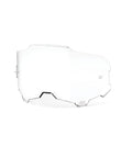 Clear Replacement Goggle Lens With Ultra HD Clarity And Quick-Release System, 2mm thick with 6-point locking tabs