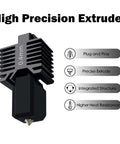 Upgraded 0.4mm Hotend Kit For P1S And P1P 3D Printers Full Assembly Print Head With Hardened Steel Nozzle Ceramic Heater Cartridge