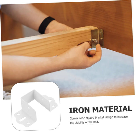 Built Tough Metal Bed Rail Fasteners Twenty Piece Hinge Buckles And Snappy Slide Hooks For No Sweat Bed Frame Setup Solid Fit Furniture Bracket Hardware Kit