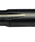 Close-up of Solid High Carbon Steel Machine Screw Tap from 3PC set, designed for smooth rethreading on tough metals.