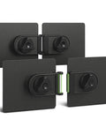 Two Pack Magnetic Monitor Bracket For All Computer Monitors Curved And Flat Screens Snap On Magnetic Connection Tool
