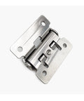 Stainless Steel Pivot Hinge With Adjustable Torque Friction Damping And Free Stop Positioning For Doors Lids Cabinets And Hatches Hfk01 40 Hinge Set Heavy Duty Easy Install close-up view