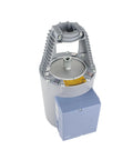 Workhorse Grade Electro Hydraulic Actuator For Valve Automation With 40 Mm Stroke And 2800 Nm Torque top view showing compact design and IP54 coating.