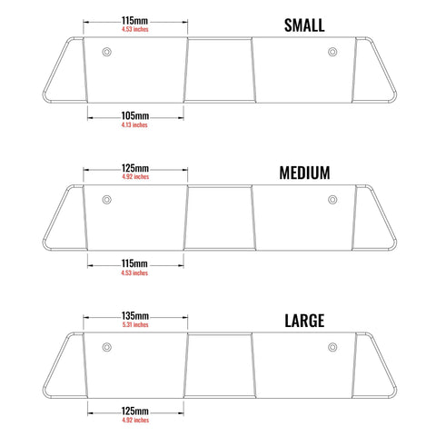 Dope Horizontal Wood Ski Rack Wall Mount With Calibrated Brackets Natural Oak Finish Heavy Duty Storage for sizes small, medium, and large